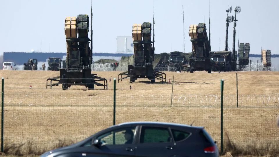 美国陆军 MIM-104 爱国者地对空导弹 (SAM) 系统发射器