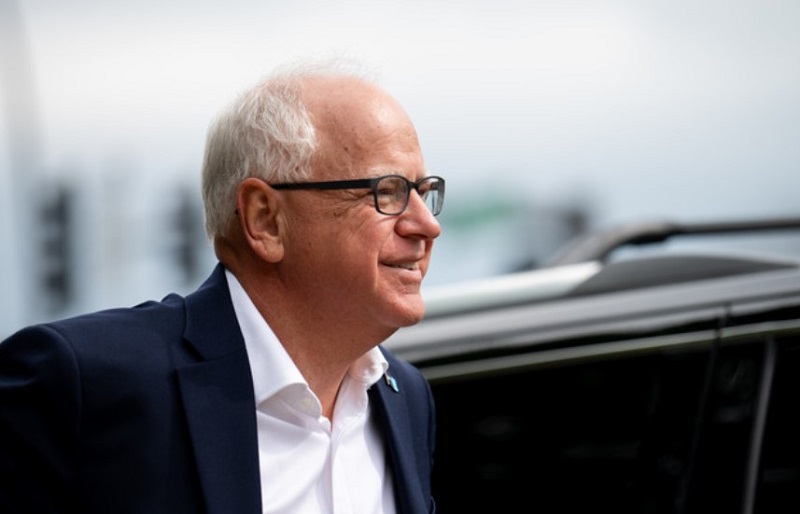 明尼苏达州州长蒂姆·沃尔兹(Tim Walz)