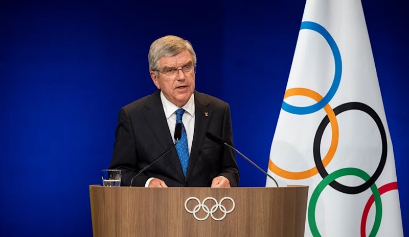 国际奥委会主席托马斯·巴赫(Thomas Bach)