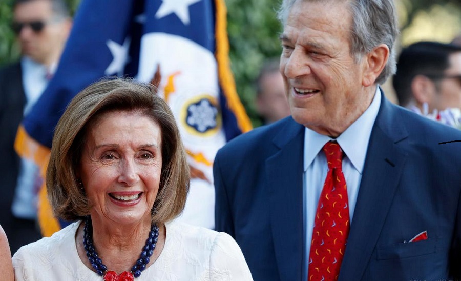 南希·佩洛西(Nancy Pelosi)和丈夫保罗·佩洛西(Paul Pelosi)