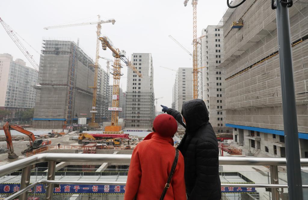位于上海闸北区彭浦新村的一处在建工地