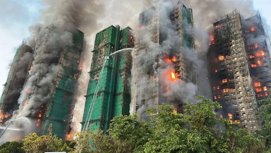 香港新界大埔宏福苑发生重大火灾，已造成14人死亡、16人受伤