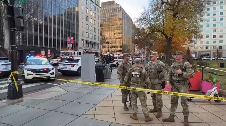 美国白宫附近发生枪击事件，国民警卫队成员遭到袭击