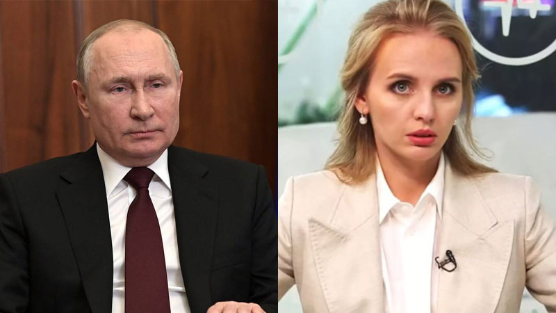 普京（Putin）与路易莎·罗佐娃（Luiza Rozova）