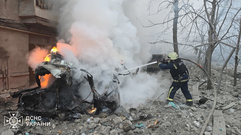 俄罗斯对乌克兰的哈尔科夫发动了袭击