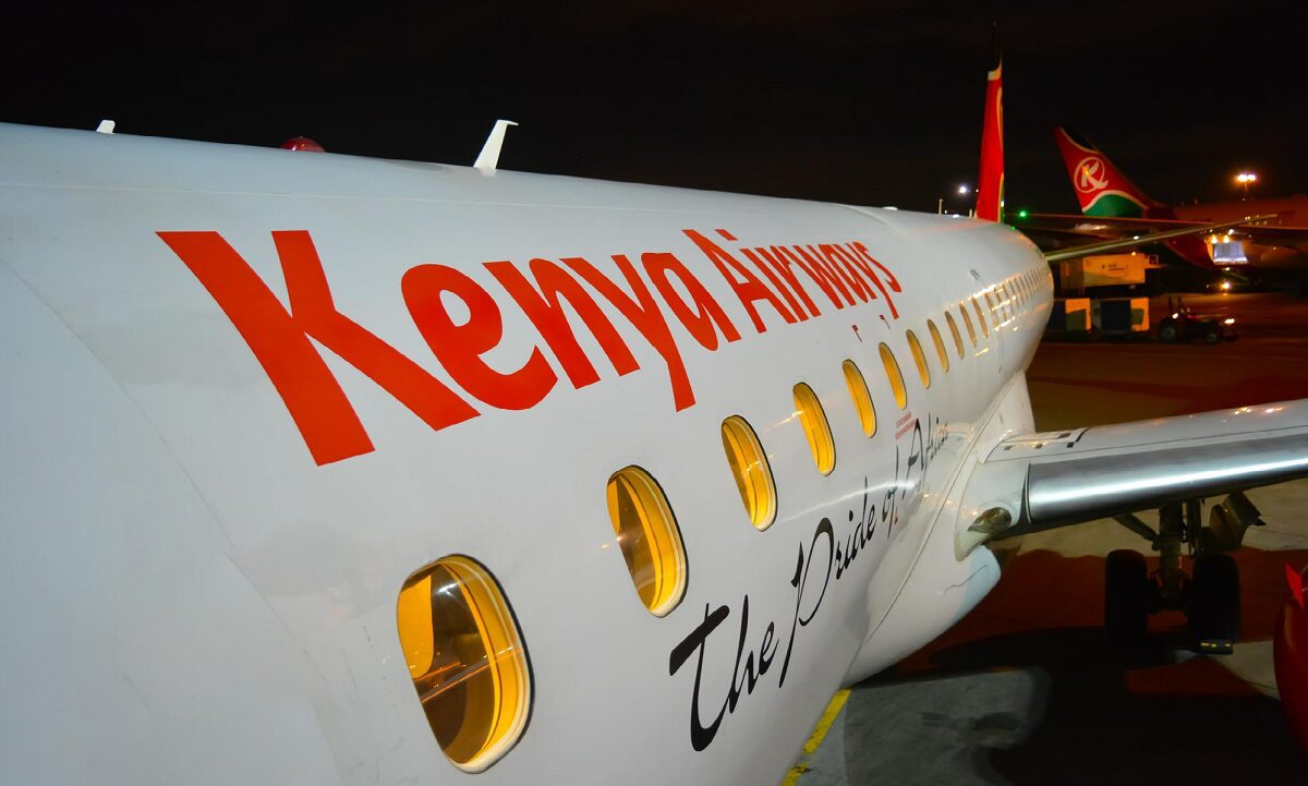 肯尼亚国家航空公司（kenya airways）客机