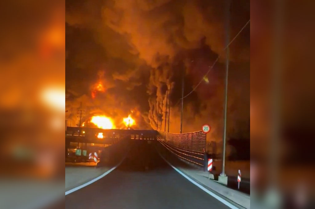 美国和以色列对伊朗的石油设施发动打击