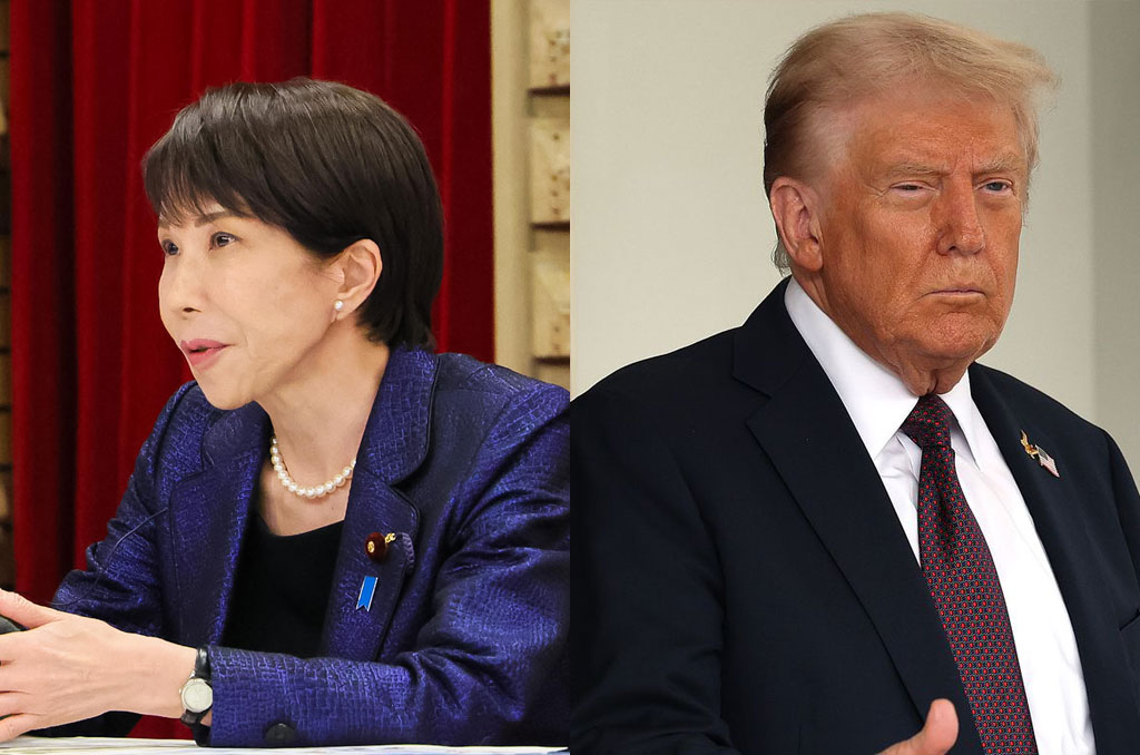 高市早苗与唐纳德·特朗普