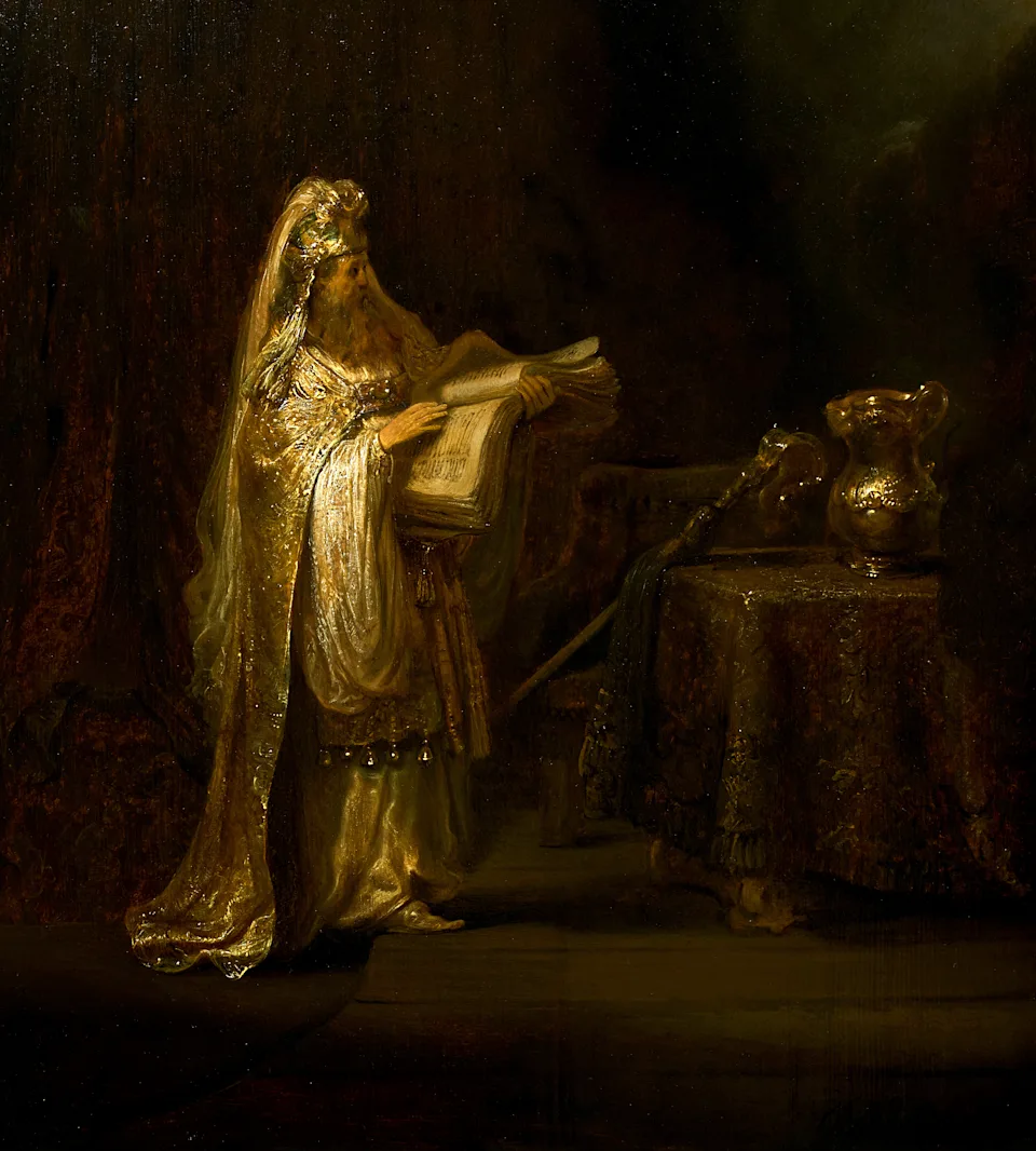 荷兰阿姆斯特丹国立博物馆展示作品《撒迦利亚在圣殿中的异象》，并表示经过两年的分析，已证实该画作出自伦勃朗之手