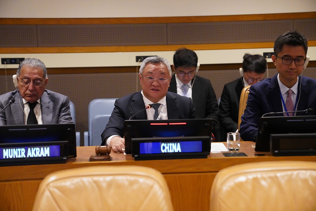 中国常驻联合国代表傅聪