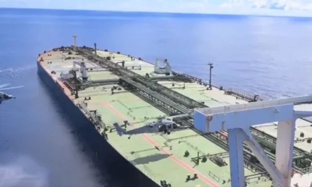 美军扣押一艘涉嫌参与伊朗石油运输的“Majestic X”号油轮