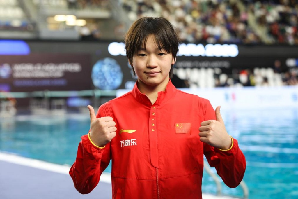 中国跳水运动员全红婵